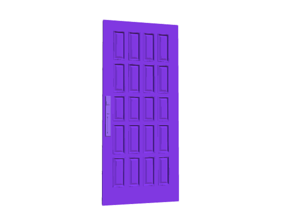 3D-Dimensions-Buildings-Exterior-Doors-Solid-Entry-Doors-Grid-20-Panels