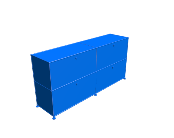 3D-Dimensions-Guide-Furniture-Credenzas-USM-Haller-File-Credenza