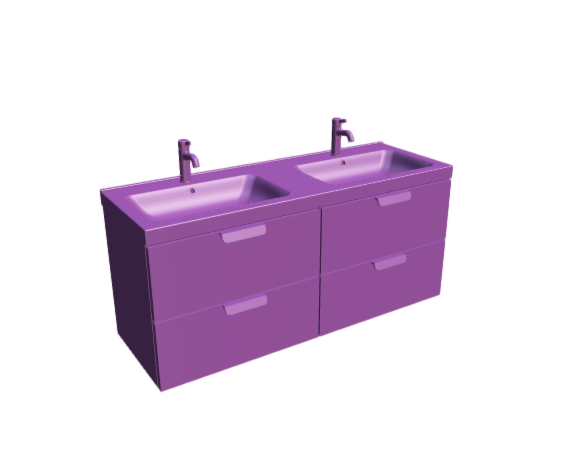 3D-Dimensions-Fixtures-Bathroom-Vanity-IKEA-Godmorgon-Odensvik-Double-Vanity-4-Drawers-Tab