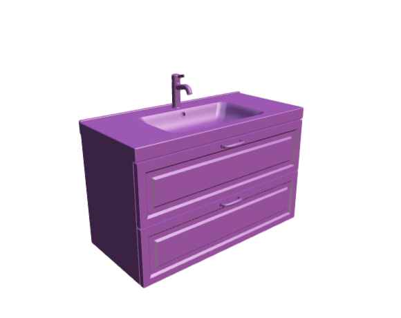 3D-Dimensions-Fixtures-Bathroom-Vanity-IKEA-Godmorgon-Odensvik-Single-Vanity-2-Drawers-Bevel