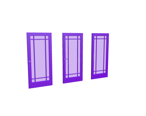 3D-Dimensions-Buildings-Interior-Doors-Lite-Interior-Door-Mix-Border-Corner