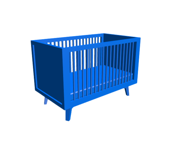 3D-Dimensions-Guide-Furniture-Crib-Infant-Bed-Torrey-Retro-Crib