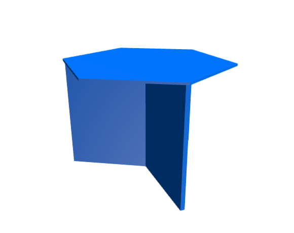 3D-Dimensions-Furniture-Side-Tables-Slit-Table-Hexagon