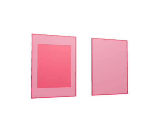 3D-Dimensions-Objects-Picture-Frames-IKEA-Lomviken-Frame-Large