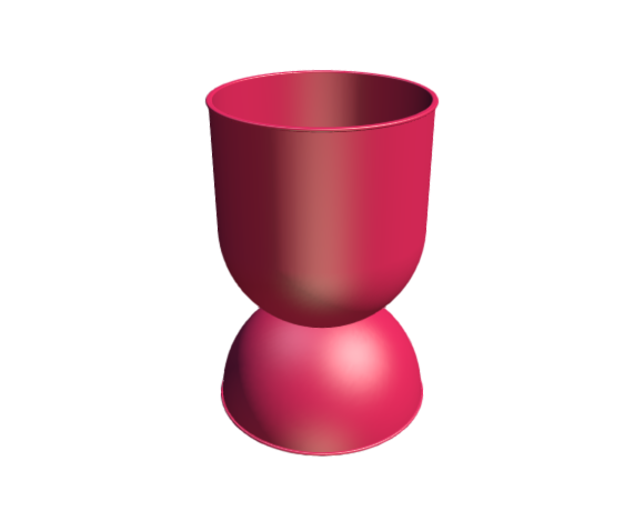 3D-Dimensions-Objects-Plant-Pots-Hourglass-Planter-Medium