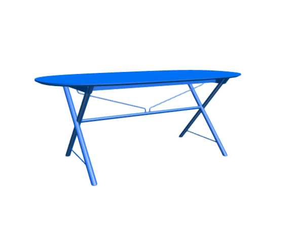 3D-Dimensions-Furniture-Dining-Tables-IKEA-Slahult-Dalshult-Table
