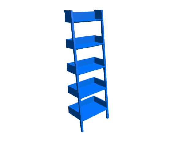 3D-Dimensions-Furniture-Bookcases-Fantol-Bookcase-Narrow
