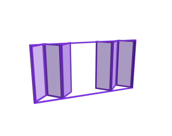3D-Dimensions-Buildings-Folding-Doors-Bifold-Exterior-Door-6-Panels-Split