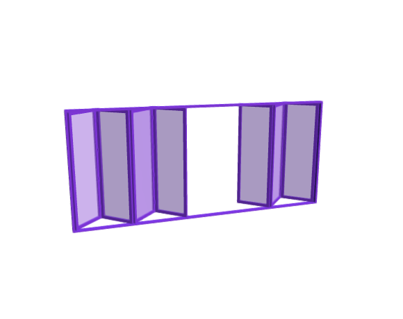 3D-Dimensions-Buildings-Folding-Doors-Bifold-Exterior-Door-7-Panels-Split