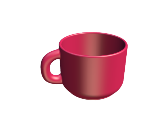 3D-Dimensions-Objects-Coffee-Mugs-Felt-Fat-Cappuccino-Cup