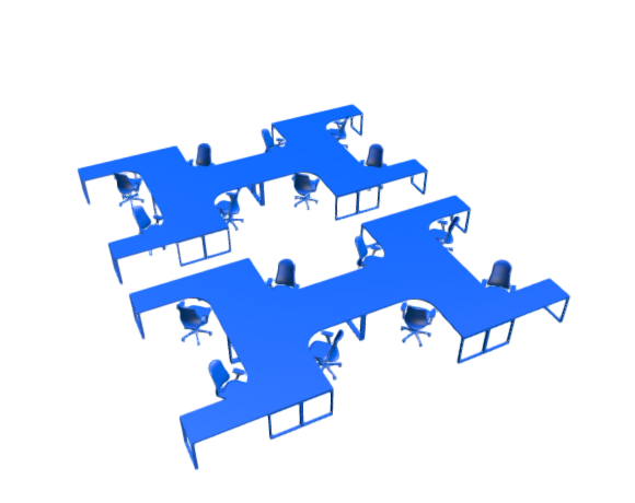 3D-Dimensions-Layouts-Open-Offices-Rows-U-Shape-Ends
