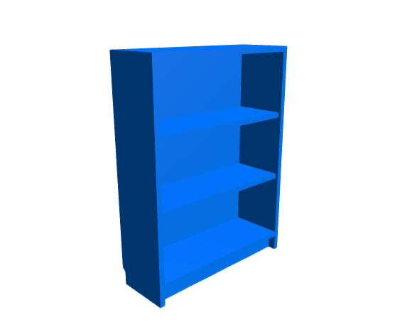 3D-Dimensions-Guide-Furniture-Bookcases-IKEA-Billy-Bookcase-Wide-Low