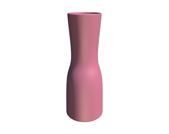 3D-Dimensions-Objects-Decorative-Vases-IKEA-Tidvatten-Vase-Medium