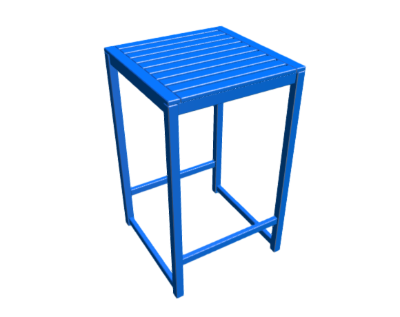3D-Dimensions-Furniture-Outdoor-Tables-IKEA-Nammaro-Outdoor-Bar-Table-Square