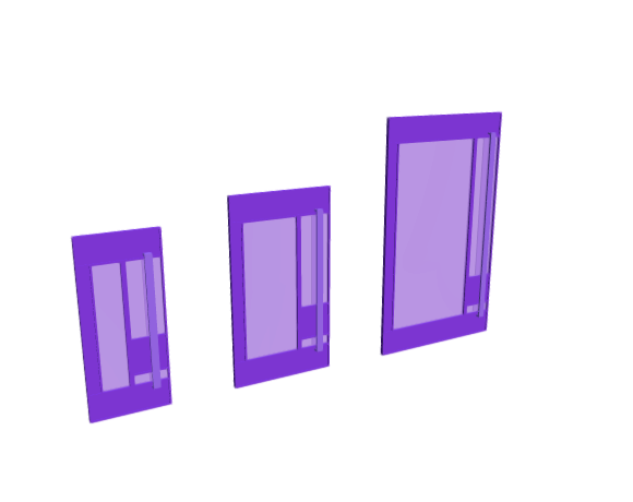 3D-Dimensions-Buildings-Pivot-Doors-Glass-Mixed-Modern