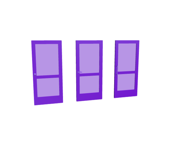 3D-Dimensions-Buildings-Interior-Doors-Lite-Interior-Door-Mix-2-Panels