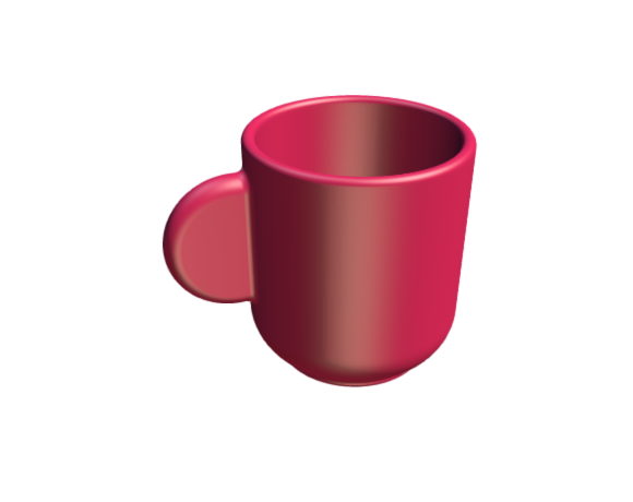 3D-Dimensions-Objects-Coffee-Mugs-Felt-Fat-Espresso-Cup