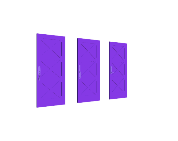 3D-Dimensions-Buildings-Exterior-Doors-Solid-Entry-Door-Ornate-12-Panels-Triangles