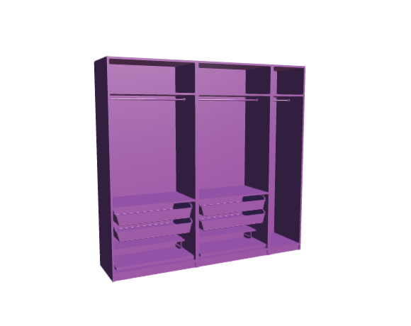 3D-Dimensions-Fixtures-Closet-Storage-IKEA-PAX-Wardrobe-98-Inch