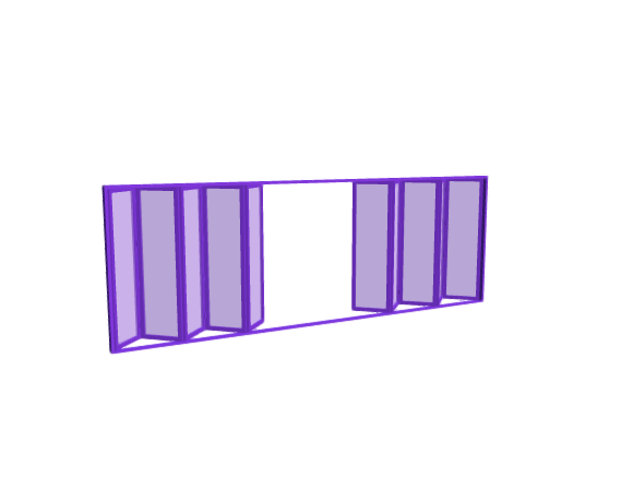 3D-Dimensions-Buildings-Folding-Doors-Bifold-Exterior-Door-10-Panels-Split