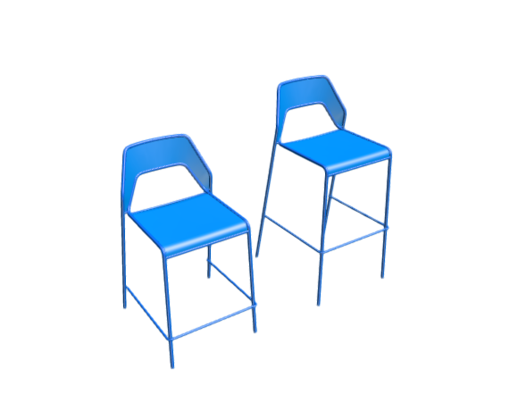 3D-Dimensions-Furniture-Stools-Hot-Mesh-Barstool