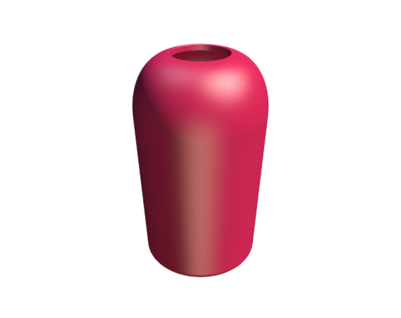 3D-Dimensions-Objects-Decorative-Vases-Dome-Vase-Medium