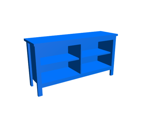 3D-Dimensions-Guide-Furniture-TV-Stand-IKEA-Brusali-TV-Unit