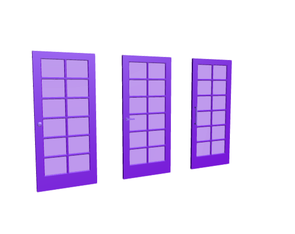 3D-Dimensions-Buildings-Interior-Doors-Lite-Interior-Door-Grid-12-Panels
