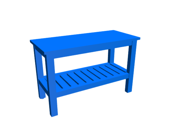3D-Dimensions-Furniture-Benches-IKEA-Hemnes-Bench