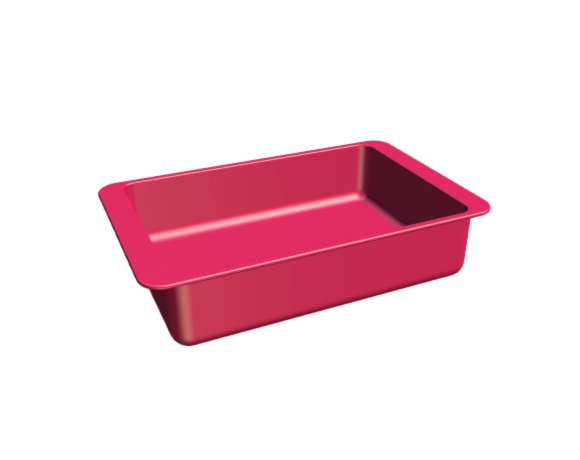 3D-Dimensions-Objects-Baking-Dishes-IKEA-365-Oven-Dish-Medium