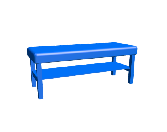 3D-Dimensions-Furniture-Benches-IKEA-Seljord-Bench