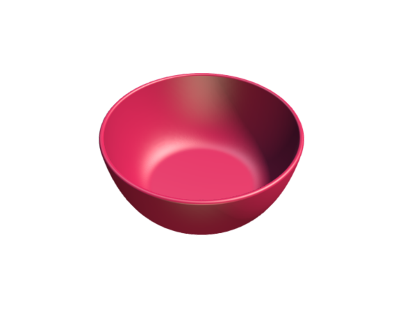 3D-Dimensions-Objects-Bowls-IKEA-Dinera-Bowl-6-inch