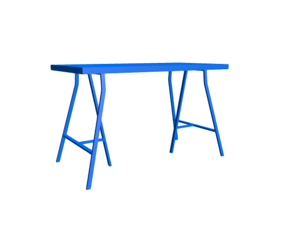 3D-Dimensions-Guide-Furniture-Desks-IKEA-Lerberg-Trestle-Leg-Desk