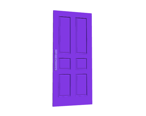 3D-Dimensions-Buildings-Exterior-Doors-Solid-Entry-Doors-Mix-6-Panels-Squares