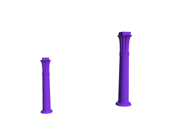 3D-Dimensions-Buildings-Stone-Columns-Egyptian-Palm-Leaf