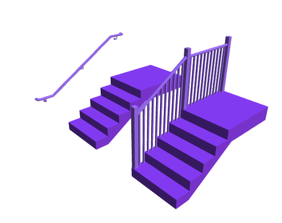 3D-Dimensions-Buildings-Handrails-Profile-Oval