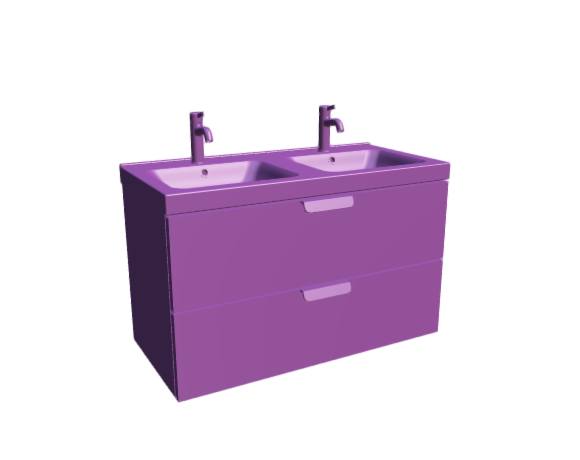 3D-Dimensions-Fixtures-Bathroom-Vanity-IKEA-Godmorgon-Odensvik-Double-Vanity-2-Drawers-Tab