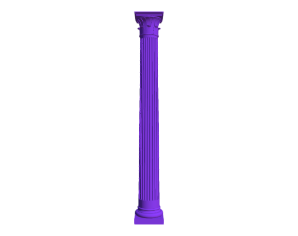 3D-Dimensions-Buildings-Stone-Columns-Greek-Corinthian-Fluted-Medium