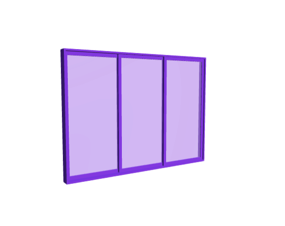 3D-Dimensions-Buildings-Sliding-Doors-Multi-Slide-Door-Stacking-3-Panels