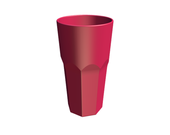 3D-Dimensions-Objects-Drinking-Glasses-IKEA-Pokal-Glass-22-oz
