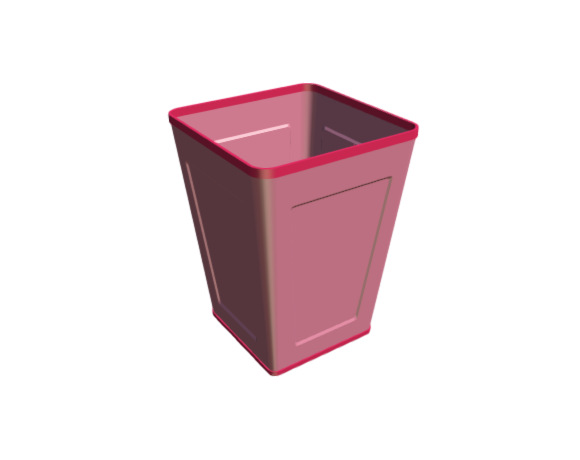 3D-Dimensions-Objects-Bathroom-Trash-Cans-IKEA-Dronjons-Wastepaper-Basket