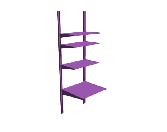 3D-Dimensions-Fixtures-Shelves-Shelving-IKEA-ALGOT-Wall-Upright-System-26-Inch-Deep