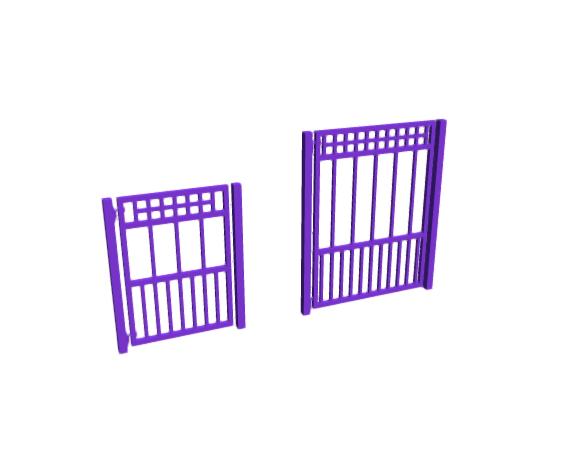 3D-Dimensions-Buildings-Gates-Garden-Gate-Athena