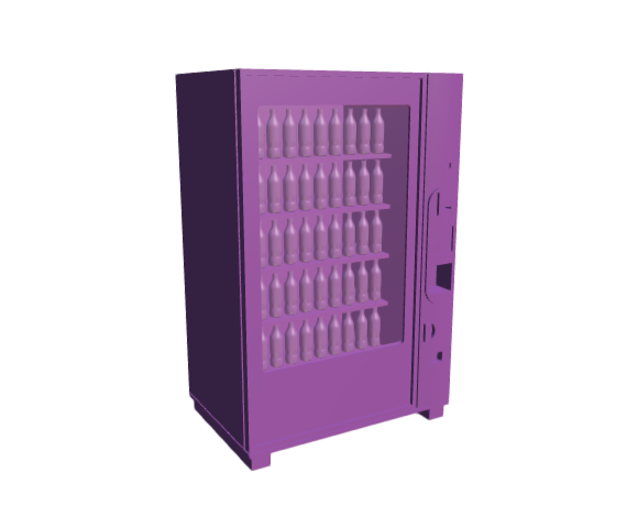 3D-Dimensions-Fixtures-Vending-Machines-Beverage-Machine