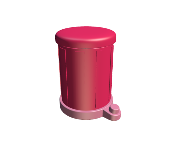 3D-Dimensions-Objects-Bathroom-Trash-Cans-IKEA-Toftan-Trash-Can