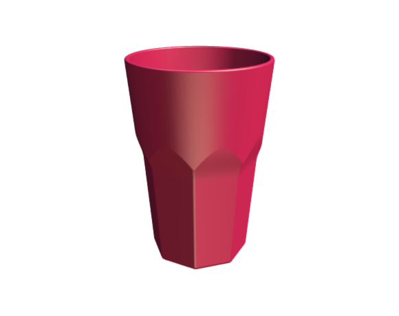 3D-Dimensions-Objects-Drinking-Glasses-IKEA-Pokal-Glass-12-oz