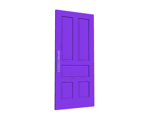 3D-Dimensions-Buildings-Exterior-Doors-Solid-Entry-Doors-Mix-5-Panels-Split