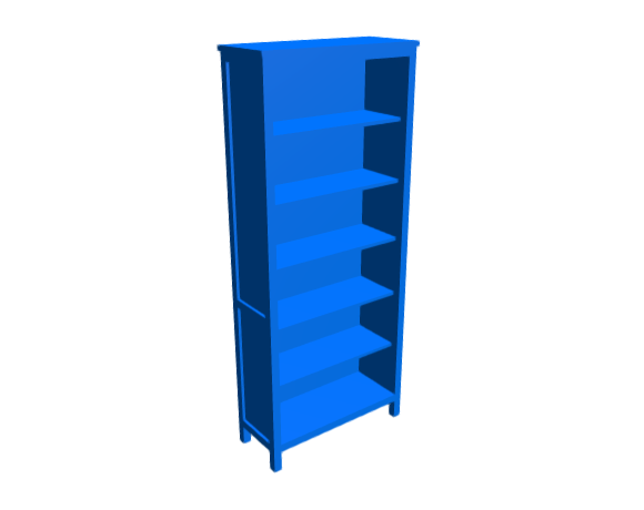 3D-Dimensions-Guide-Furniture-Bookcases-IKEA-Hemnes-Bookcase-Wide