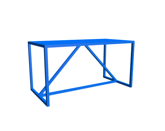 3D-Dimensions-Furniture-Desks-Strut-Table-Medium