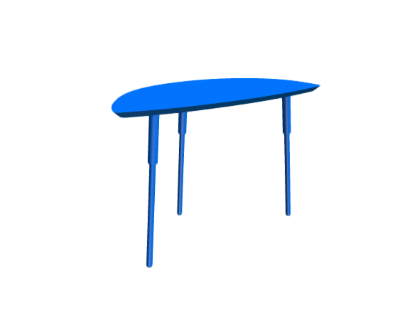 3D-Dimensions-Furniture-Side-Tables-IKEA-Lovbacken-Side-Table
